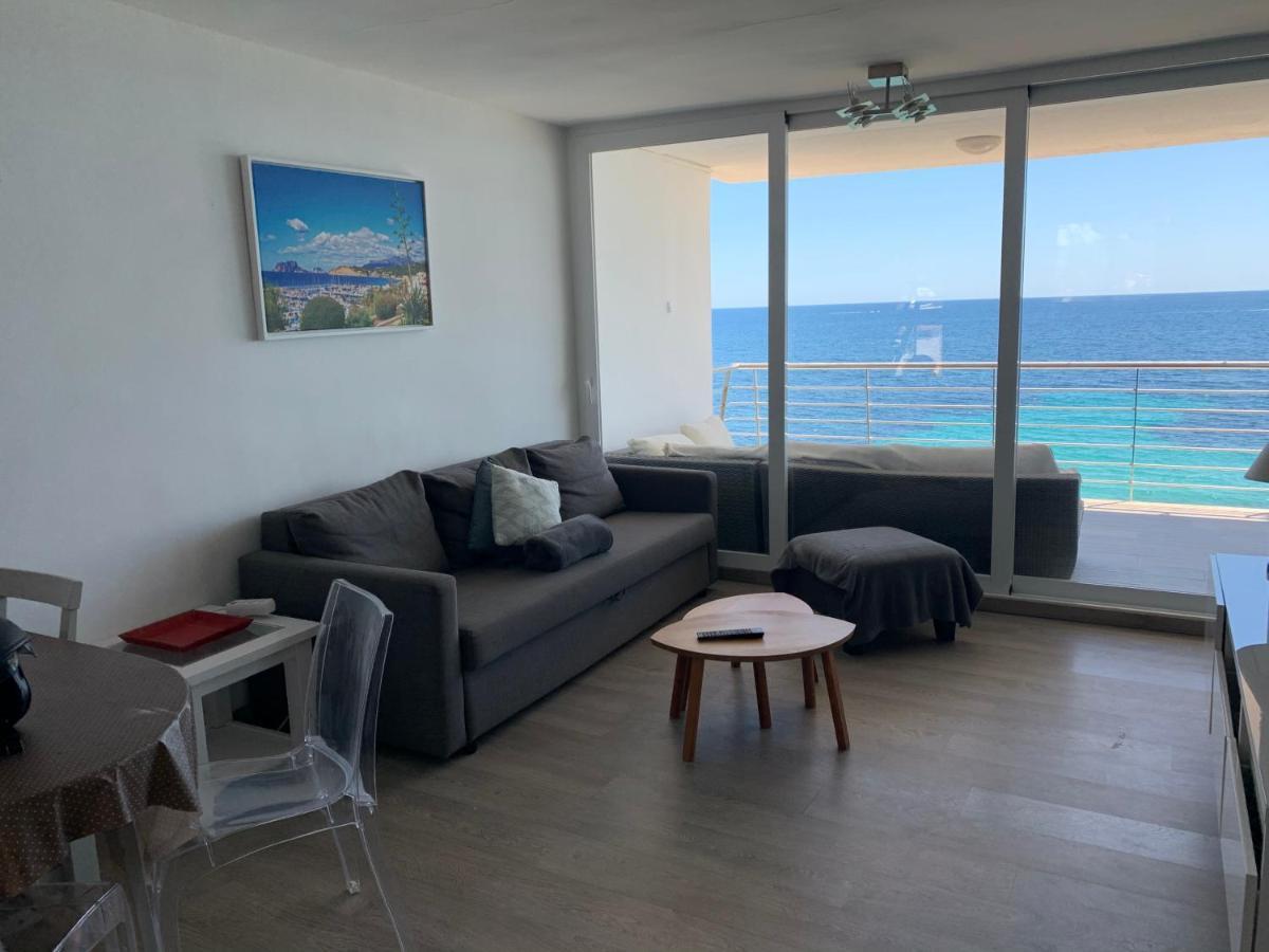 Moraira Sea Front, First Line, Air Conditioning, Heating, First Floor, 2 Habs 4Beds Exterior photo